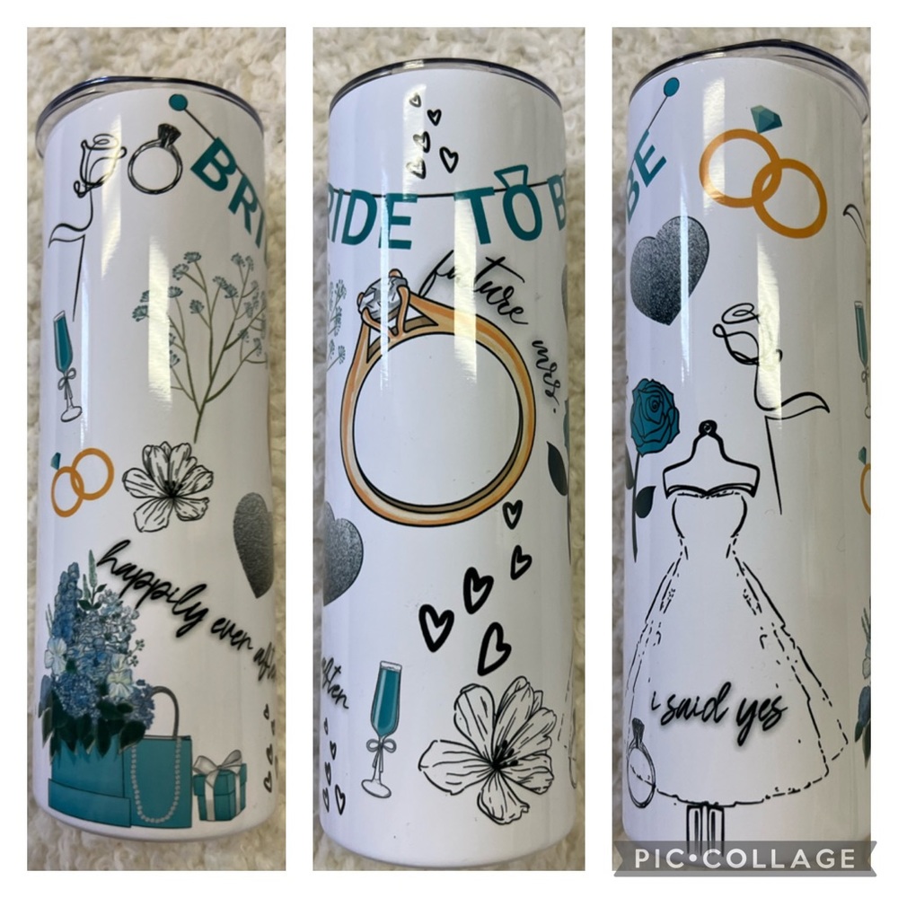 Brand new bride to be Tumblr 20 ounce metal